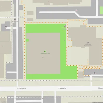 Map of Glendale Central Park