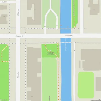 Map of Los Angeles River & Aliso Creek Confluence Park