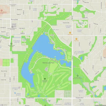 Map of Holmes Lake Park