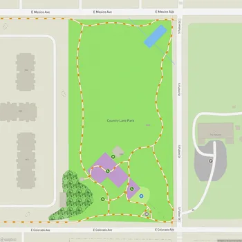 Map of Country Lane Park
