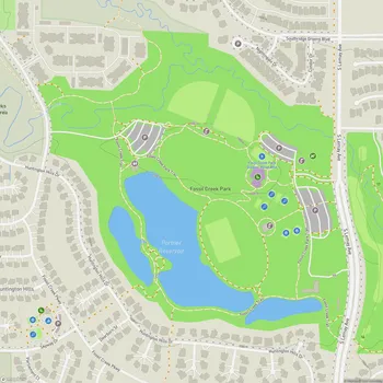 Map of Fossil Creek Park