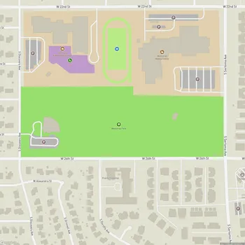 Map of Memorial Park