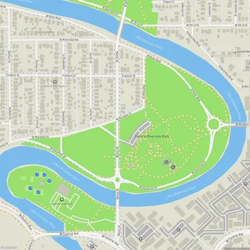 Map of Central Riverside Park