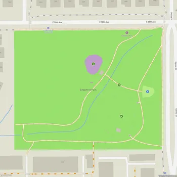 Map of Singletree Park