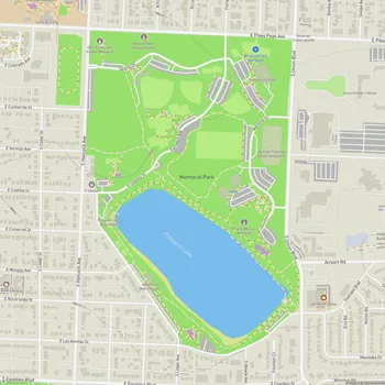 Map of Memorial Park