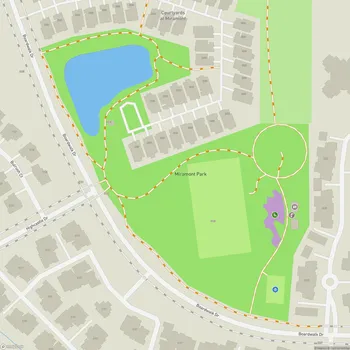 Map of Miramont Park