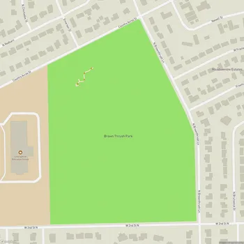 Map of Brown Thrush Park