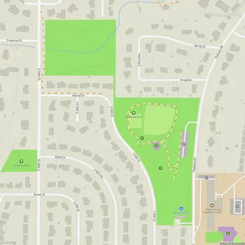 Map of Rockbrook Park
