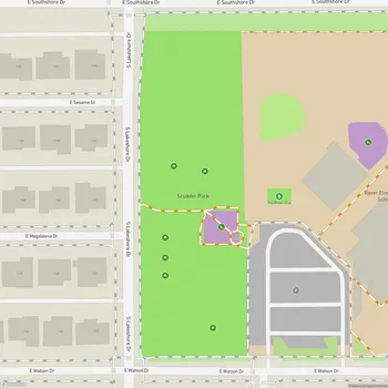 Map of Scudder Park