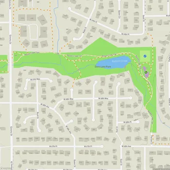 Map of Davis Lane Park