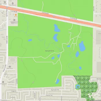 Map of Samuell Farm