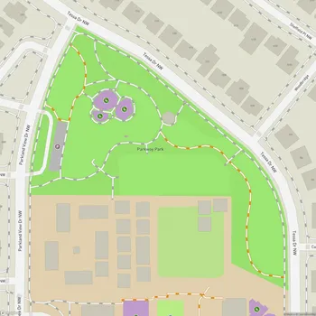 Map of Parkway Park