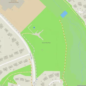 Map of Seven Hills Park