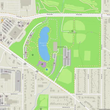 Map of Benson Park