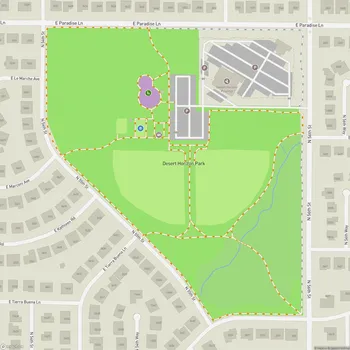 Map of Desert Horizon Park