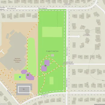 Map of Cripple Creek Park