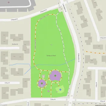 Map of Sunburst Park