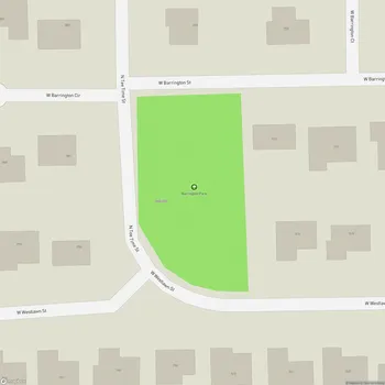 Map of Barrington Park