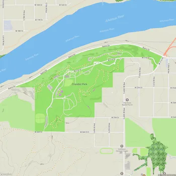 Map of Chandler Park