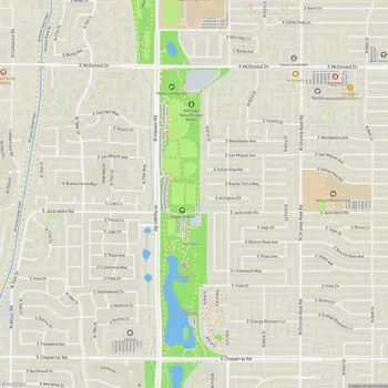 Map of Chaparral Park