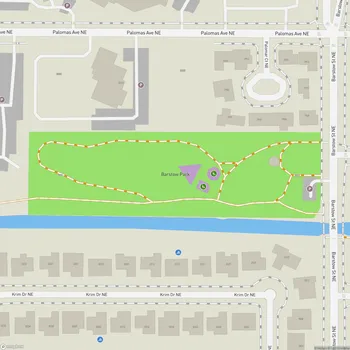 Map of Barstow Park