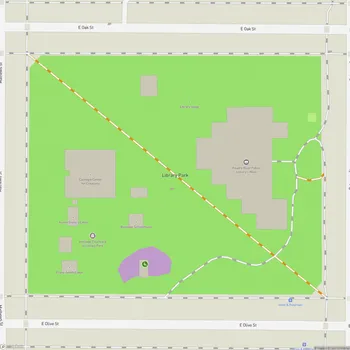Map of Library Park