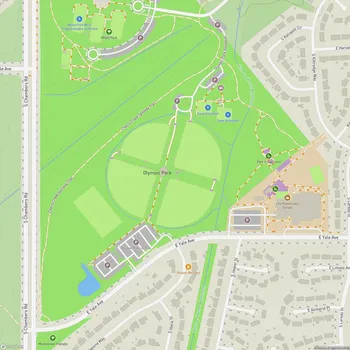 Map of Olympic Park