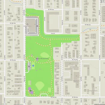 Map of Walker Branch Park