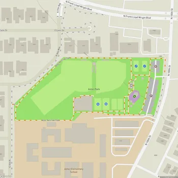 Map of Aztec Park