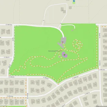 Map of Homestead Hills Park
