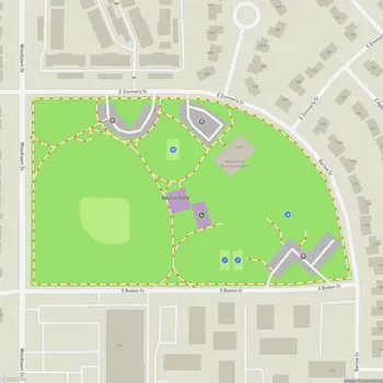 Map of Boston Park