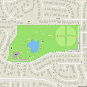 Map of Faversham Park