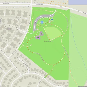 Map of Great Plains Park