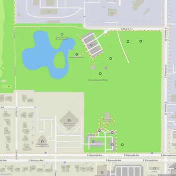 Map of Bicentennial Park