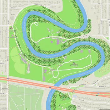Map of Lindenwood Park