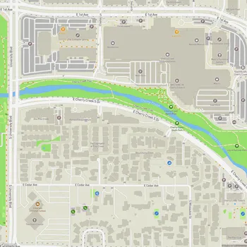 Map of Cherry Creek South Park