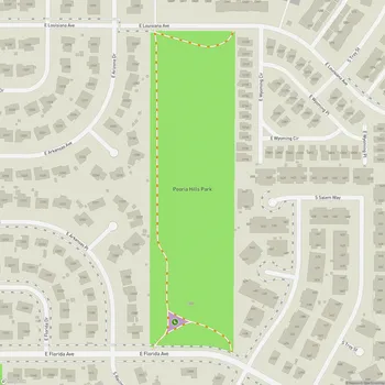 Map of Peoria Hills Park