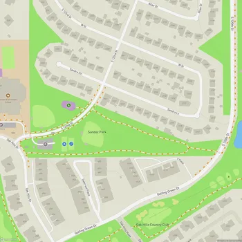 Map of Sandoz Park