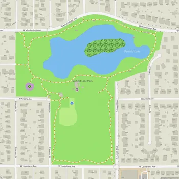 Map of Garfield Lake Park