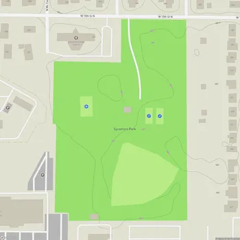Map of Sycamore Park