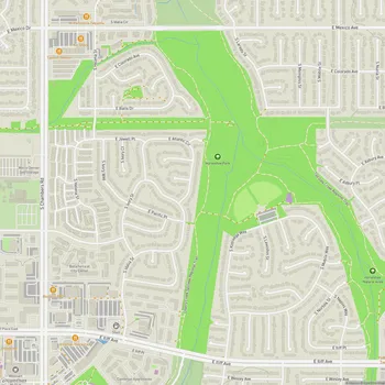 Map of Horseshoe Park