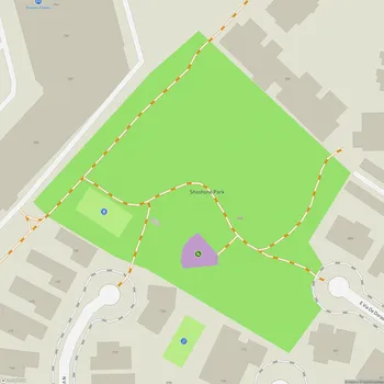 Map of Shoshone Park