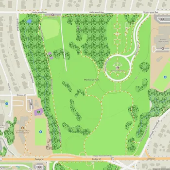 Map of Memorial Park