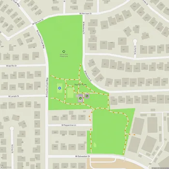 Map of Harter Park