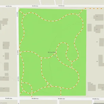 Map of Britton Park