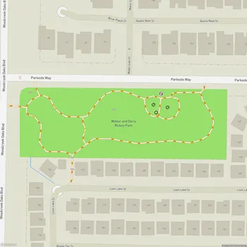 Map of Walter and Doris Rickey Park