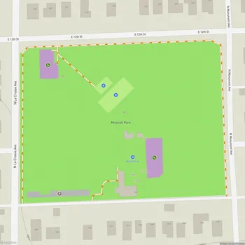 Map of Mitchell Park