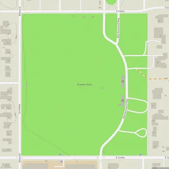 Map of Cranmer Park