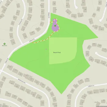Map of Beech Park