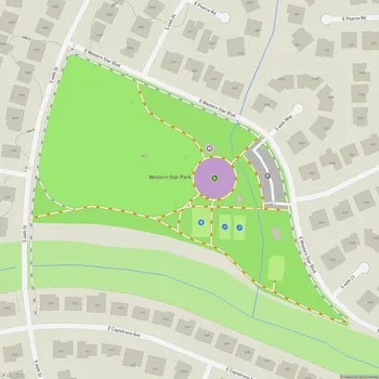 Map of Western Star Park